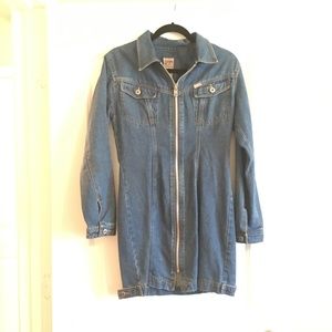 Vintage Jou Jou Denim Jean Mini Dress